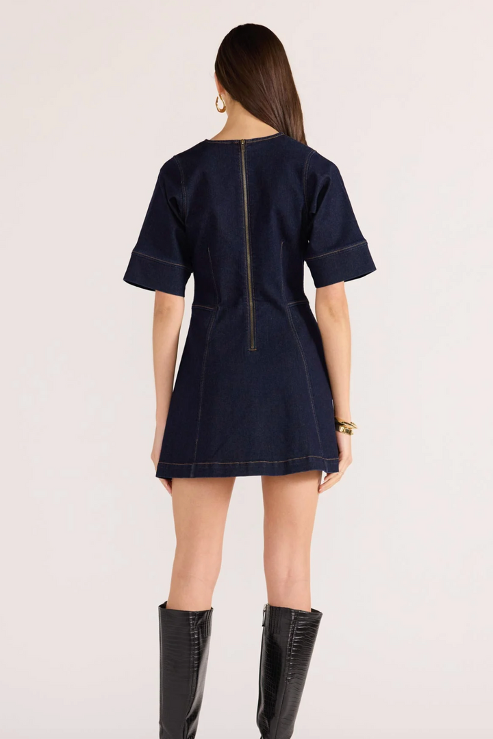 MINKPINK | Camilla Denim Panel Mini Dress