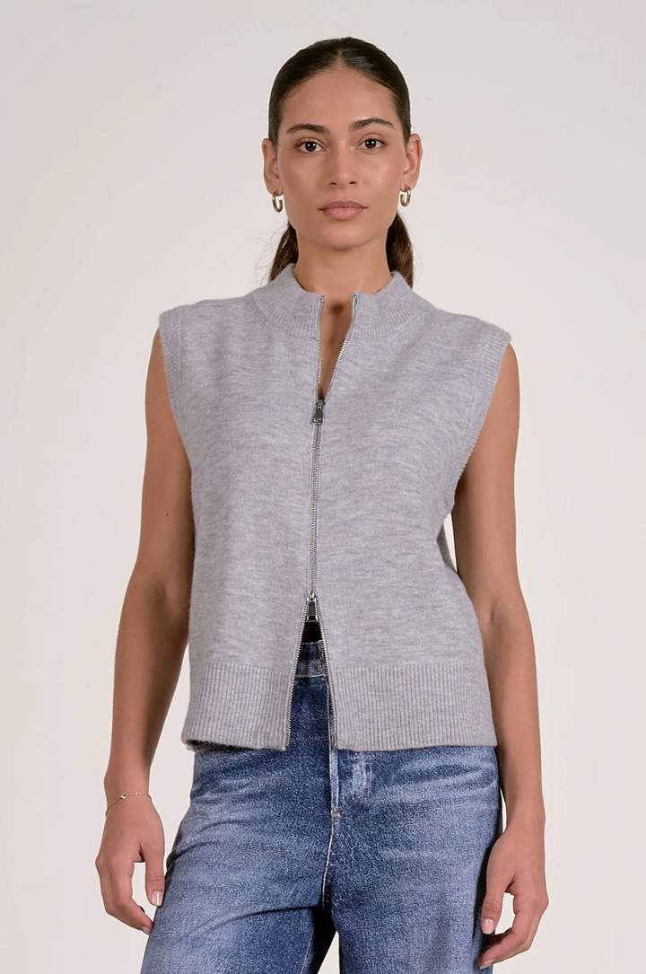 Britt Sleeveless Sweater Top