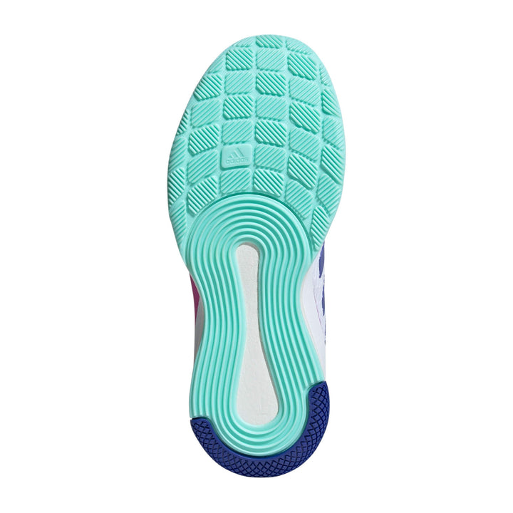 adidas Women's Novaflight 2 W Volleyball Shoe - White/Blue/Aqua