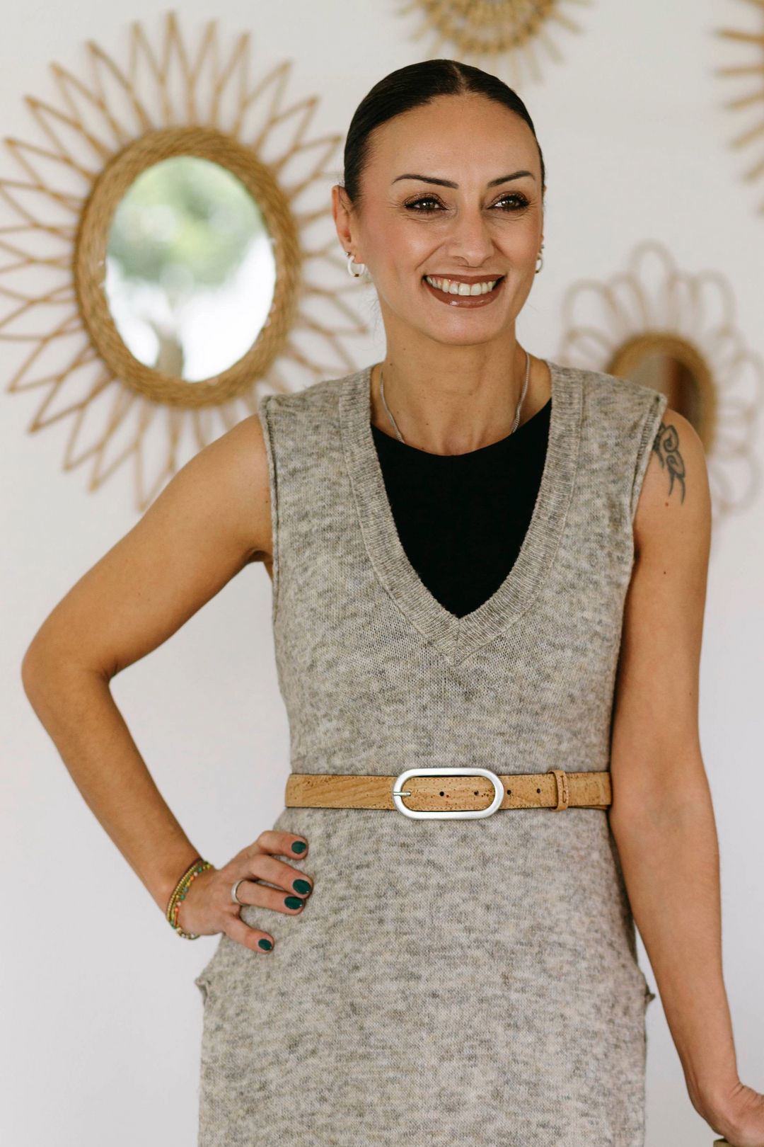 Vegan Cork Leather Women&