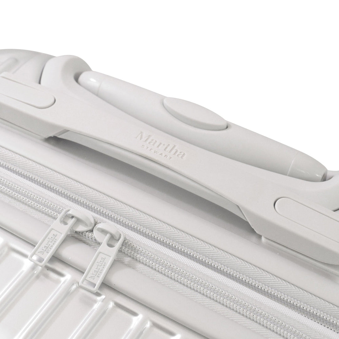 Martha Stewart The Bedford 3-Piece Hardcase Luggage Set