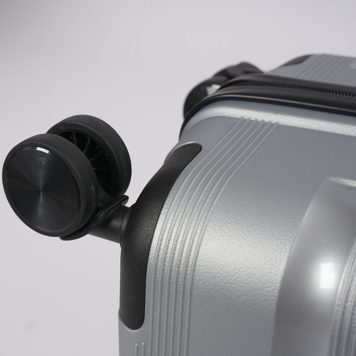 24-inch Silver Hardcase Roller Luggage