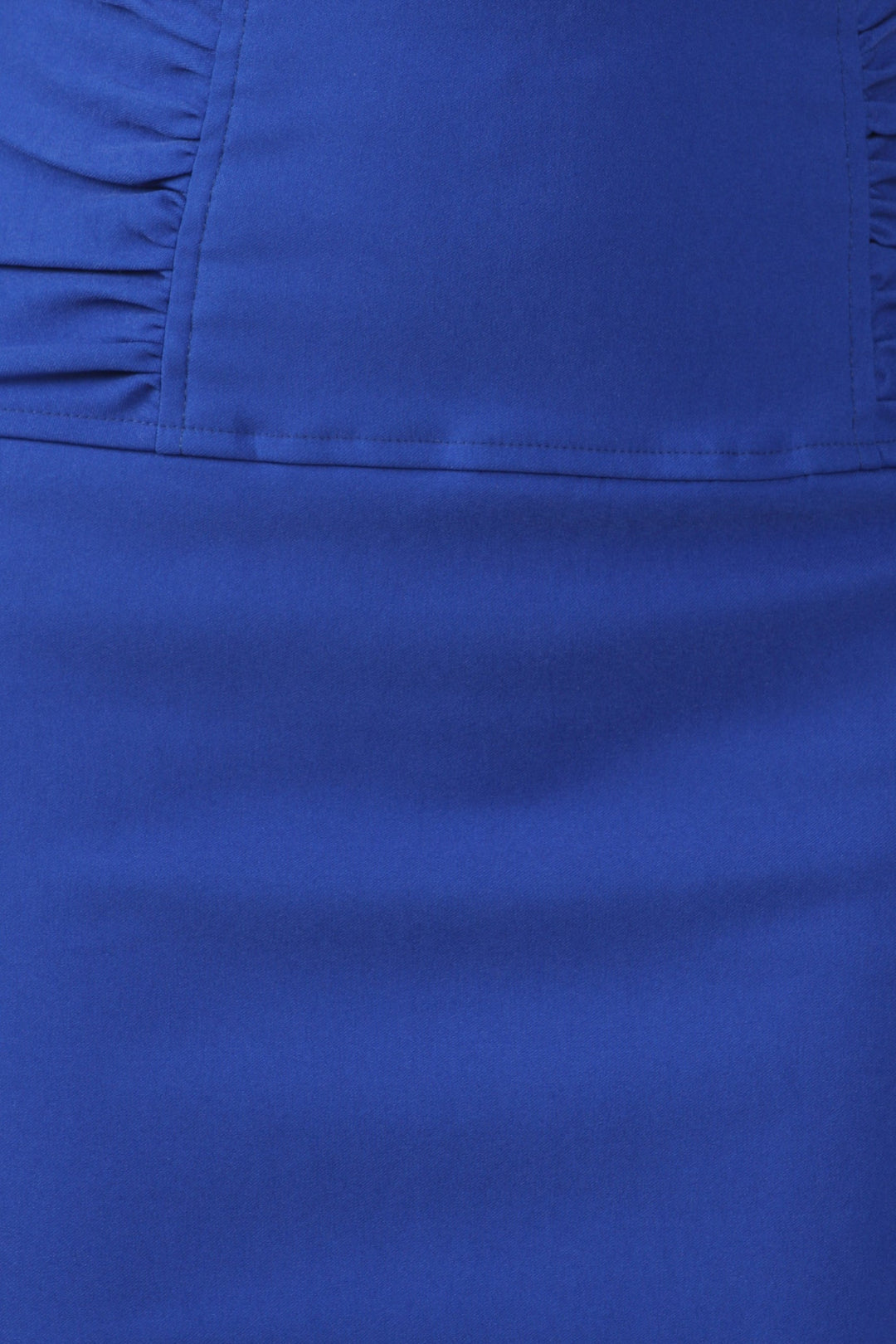 Sakkas Petite High Waist Stretch Pencil Skirt with Shirred Waist Detail