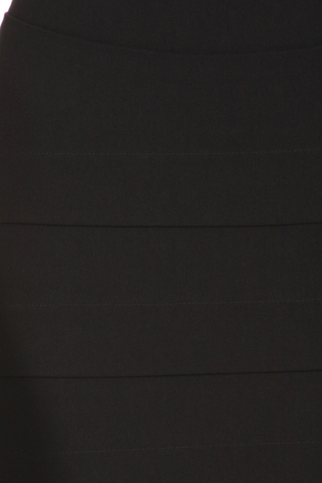 Sakkas Knee Length Tiered Sleek Stretch Skirt