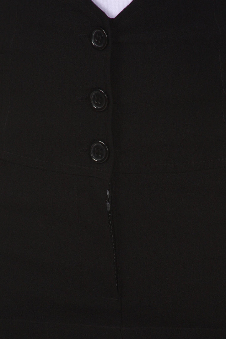 Knee Length High Waist Stretch Pencil Skirt