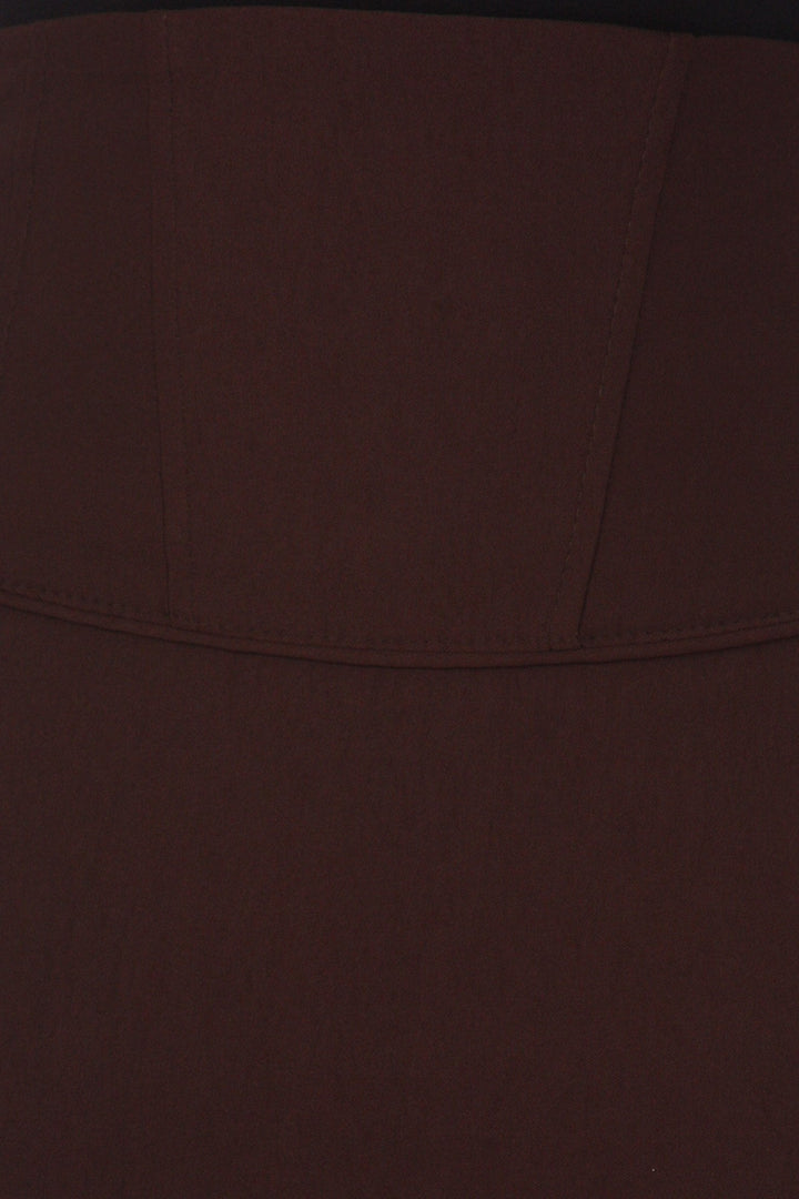 Knee Length High Waist Stretch Pencil Skirt