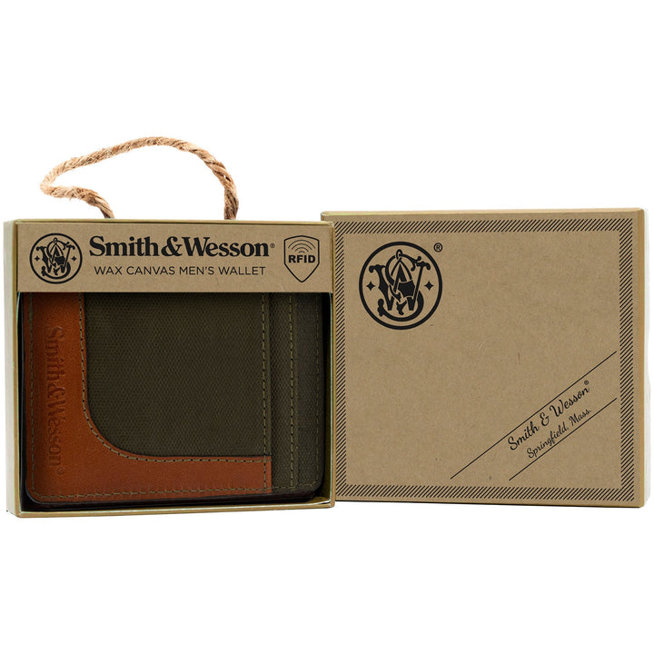 Smith &amp; Wesson Wax Canvas Money Clip