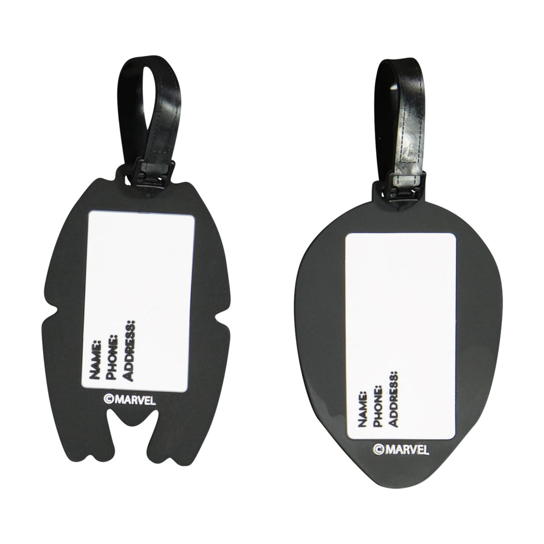 Spiderman 2-Piece Red Luggage Tag Set