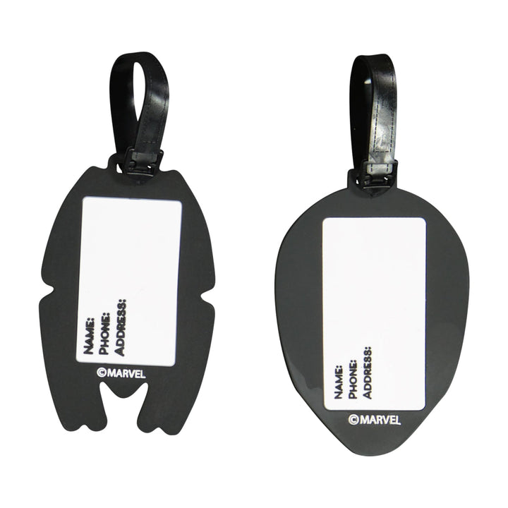 Spiderman 2-Piece Red Luggage Tag Set