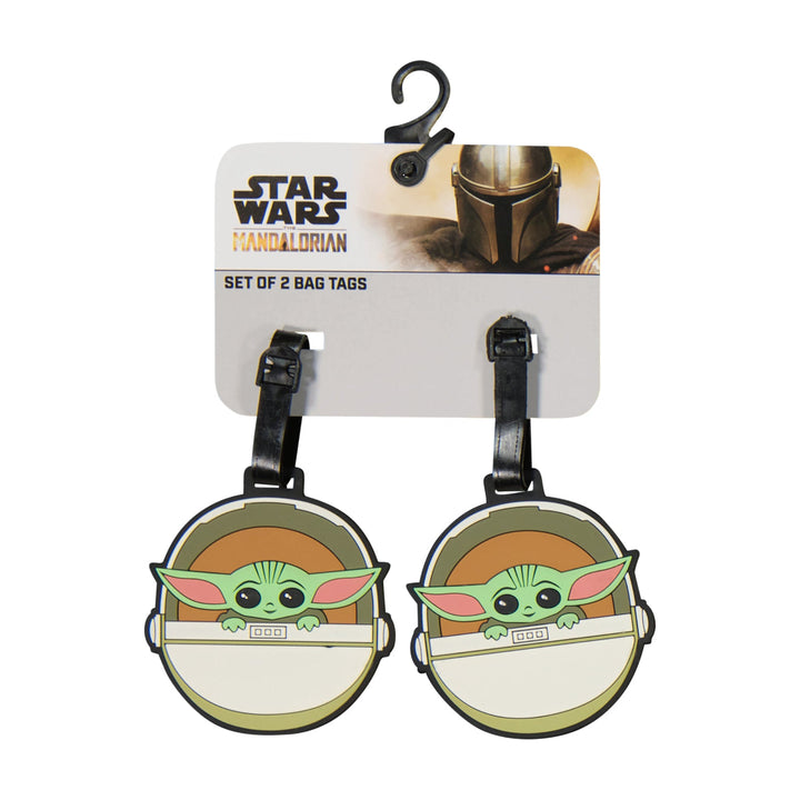 Star Wars Grogu Pod Luggage Tag 2-Piece Set
