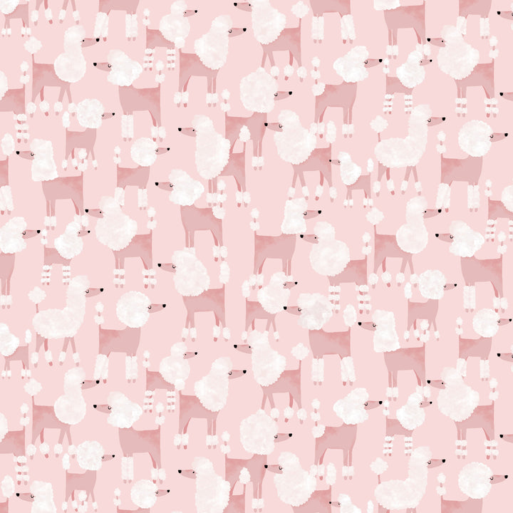 Pink Poodles Fit &amp; Flare Dress