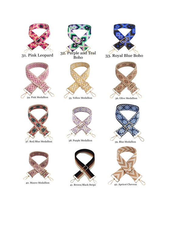 The James | Clear with Gray Trim Sling Bag - Pick Your Strap