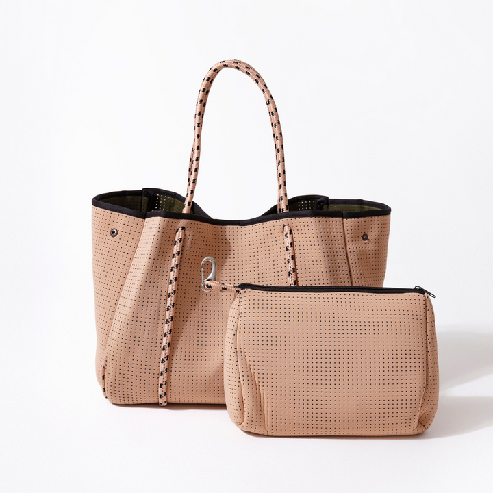 TAN BASIC SET - EVERYDAY TOTE AND POUCH