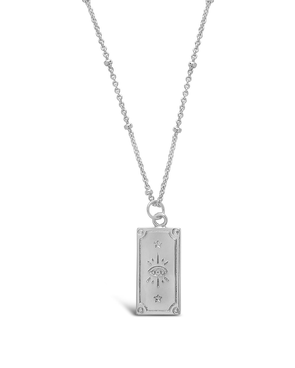 The Lovers Tarot Card Necklace