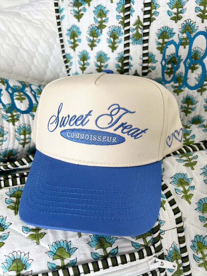 Sweet Treat Connoisseur - Periwinkle Vintage Trucker Hat
