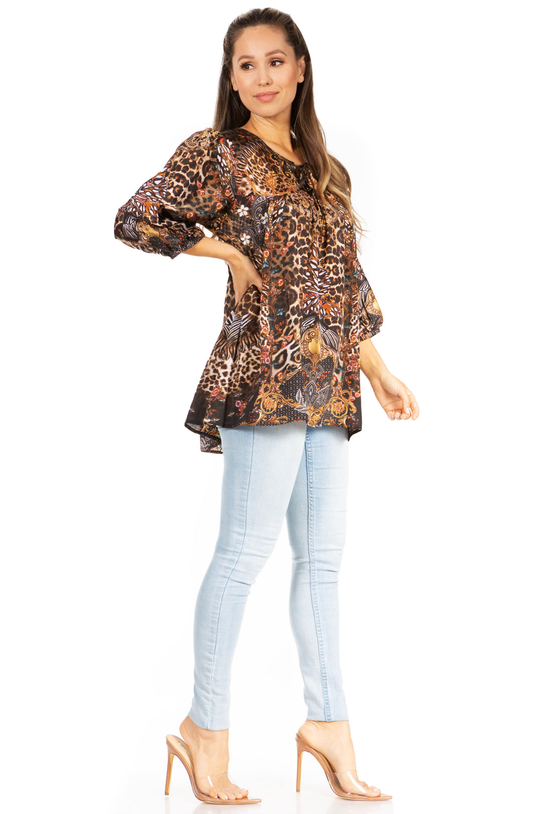 Sakkas Ligia Floral Tunic: Women&