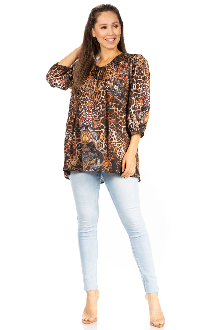 Sakkas Ligia Floral Tunic: Women&
