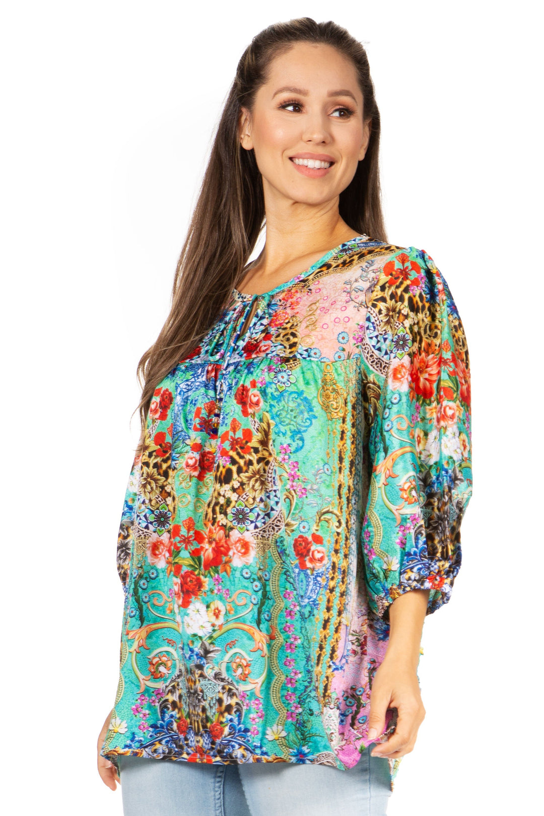 Sakkas Ligia Floral Tunic: Women&