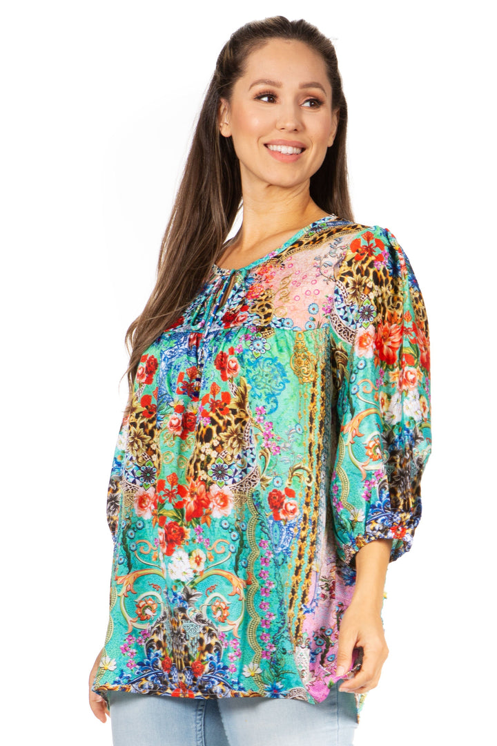 Sakkas Ligia Floral Tunic: Women&
