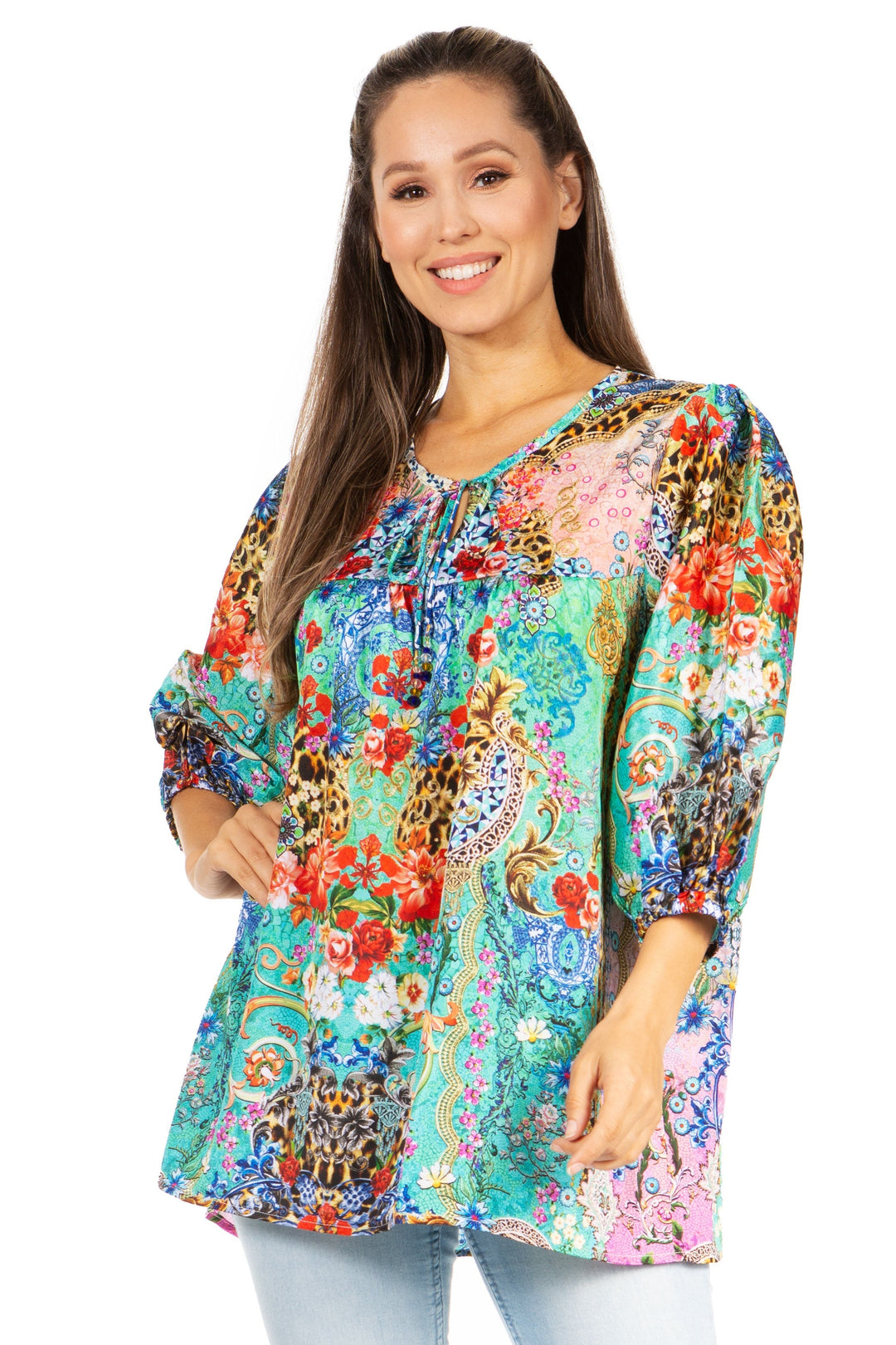 Sakkas Ligia Floral Tunic: Women&