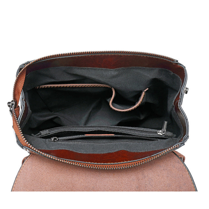 Flash Sale Top Grain Leather Backpack For Women Leather Designer Backpack Stylish Backpack Shoulder Bags