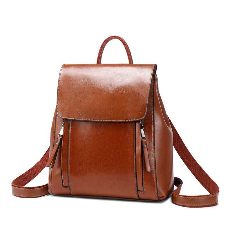 Flash Sale Top Grain Leather Backpack For Women Leather Designer Backpack Stylish Backpack Shoulder Bags