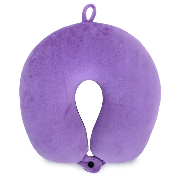 Plush Microbeads Travel Neck Pillow