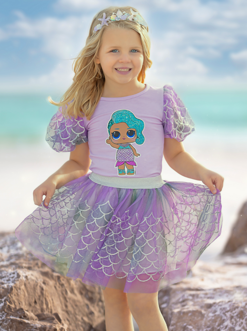 L.O.L. SURPRISE! Splash Queen Mermaid Tutu Skirt Set