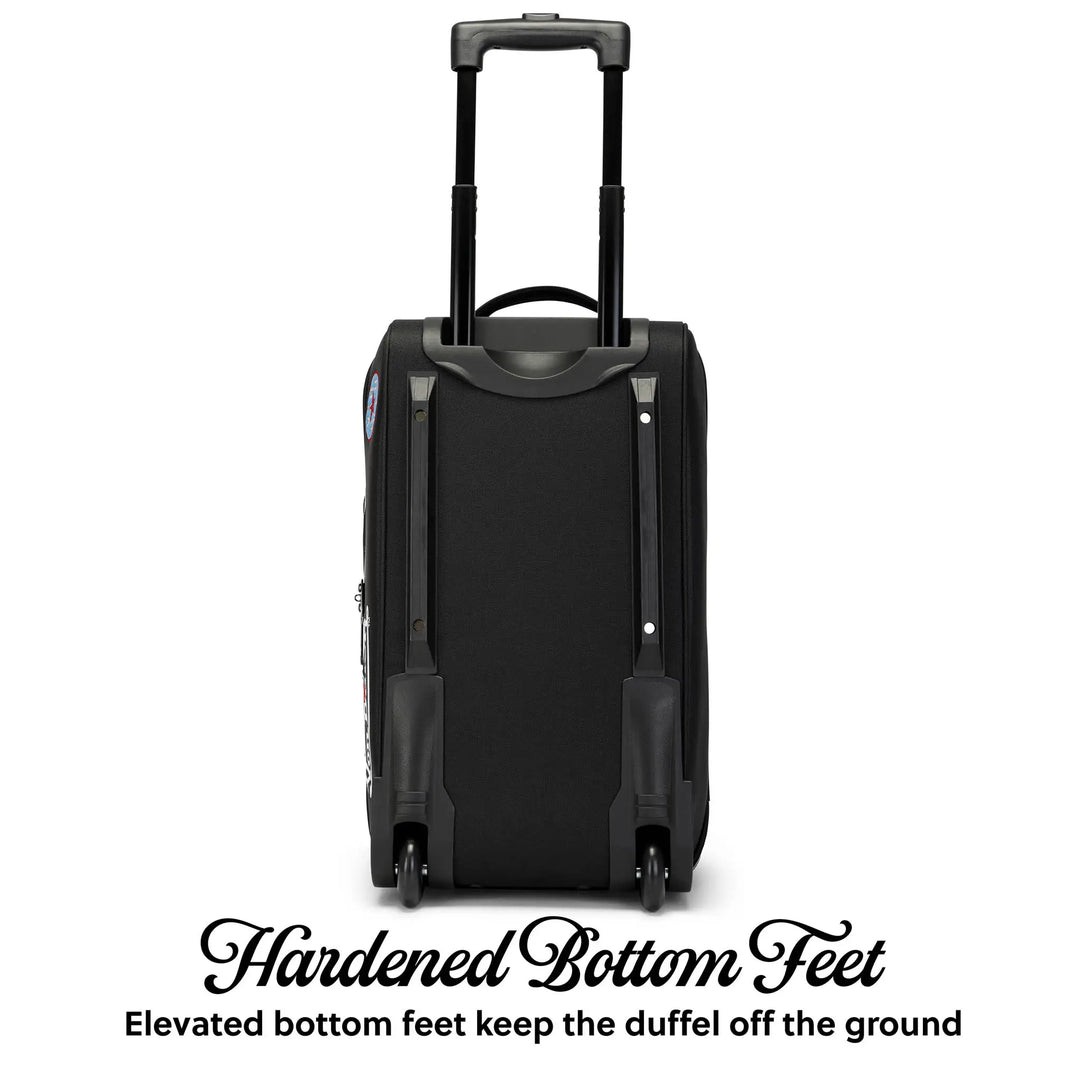 Signature Patch 20" Carry-on Rolling Duffel