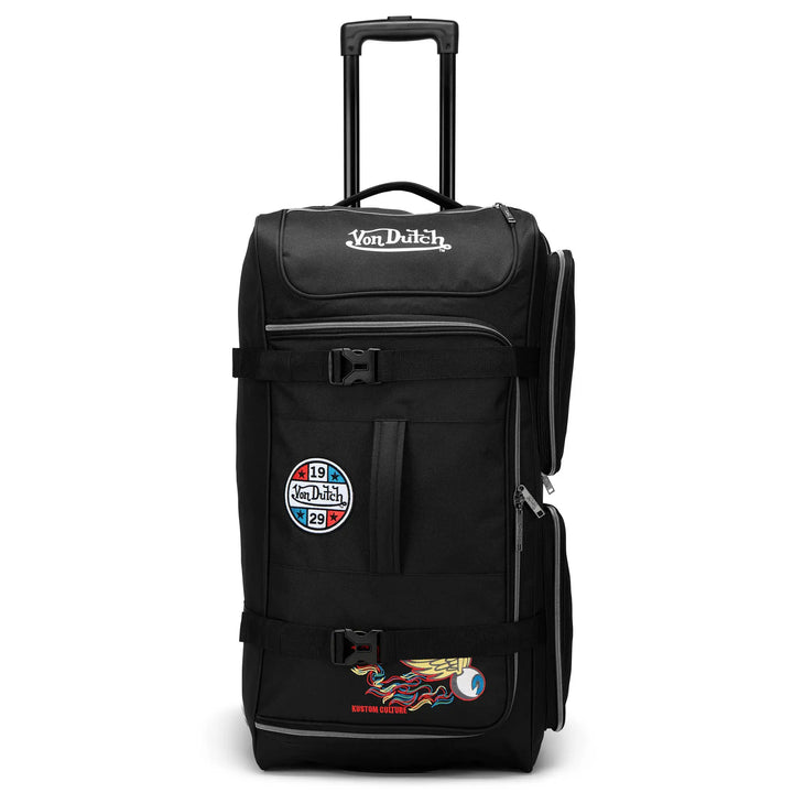 Signature Patch 28" Checked Rolling Duffel
