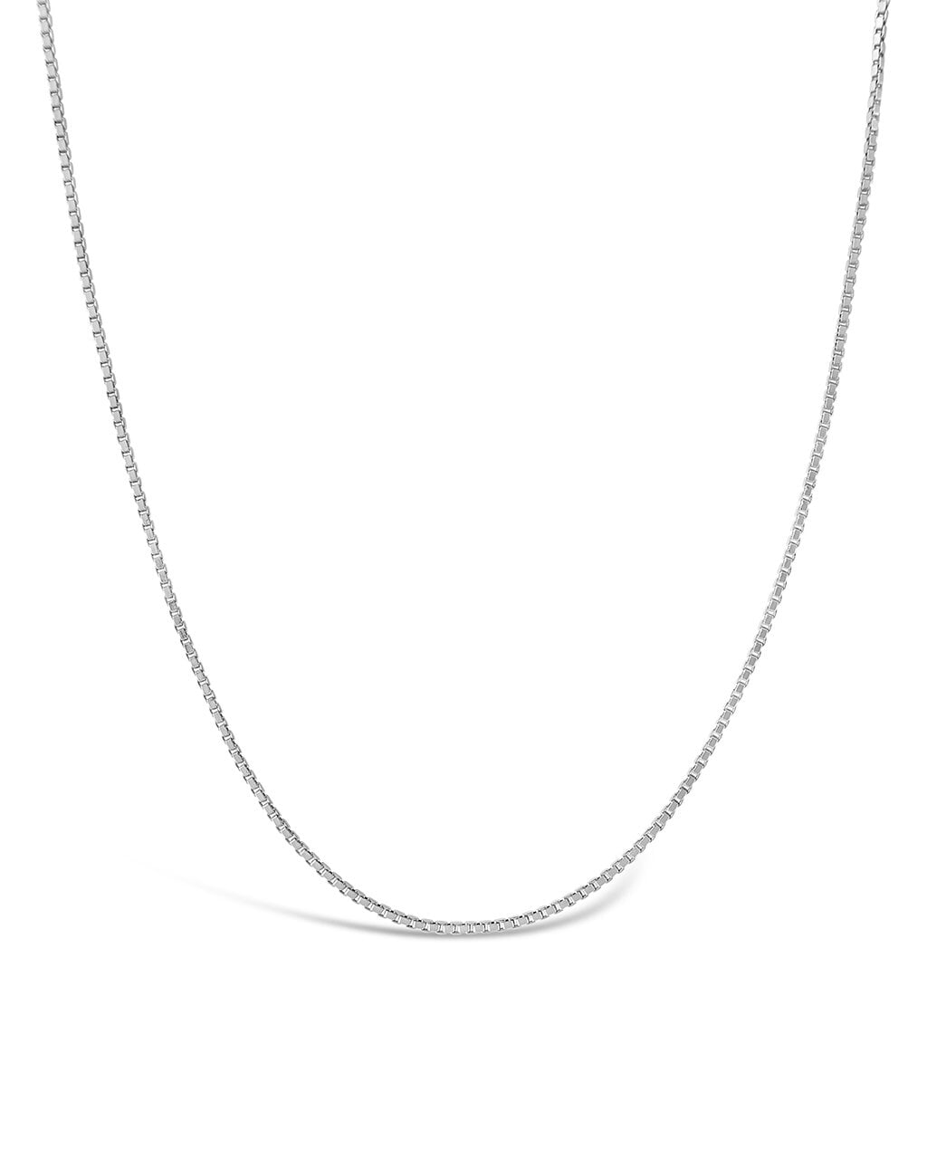 Men's Sterling Silver Venetian Chain Necklace
