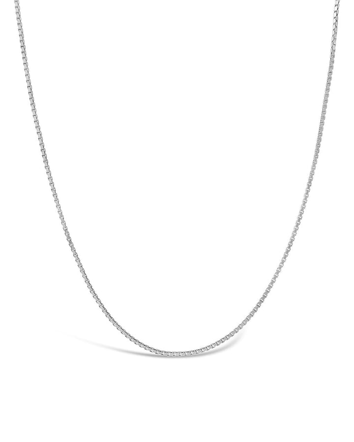 Men's Sterling Silver Venetian Chain Necklace