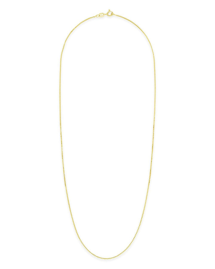 Men's Sterling Silver Venetian Chain Necklace