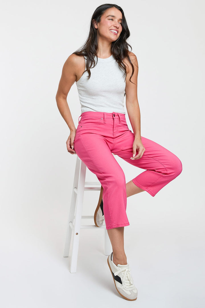 Women's Hyperstretch Cropped Wide Leg Pants