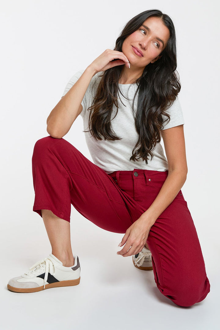 Women's Hyperstretch Cropped Wide Leg Pants