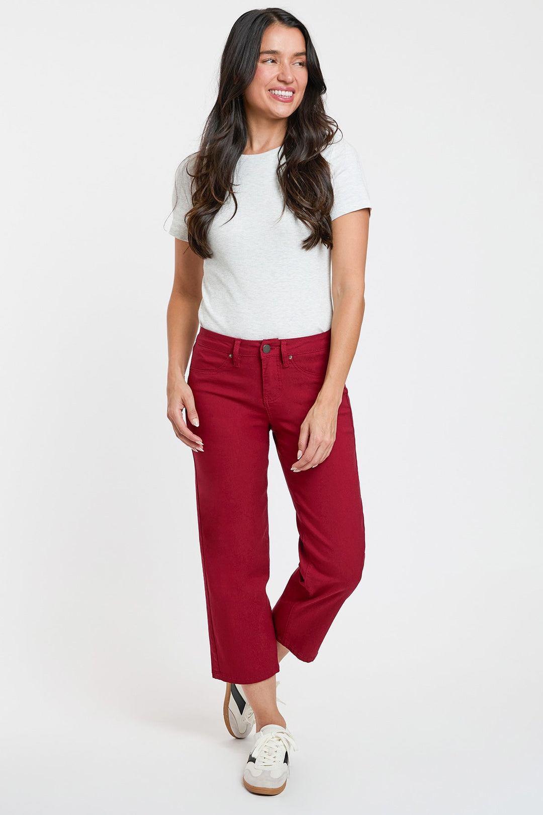 Women's Hyperstretch Cropped Wide Leg Pants