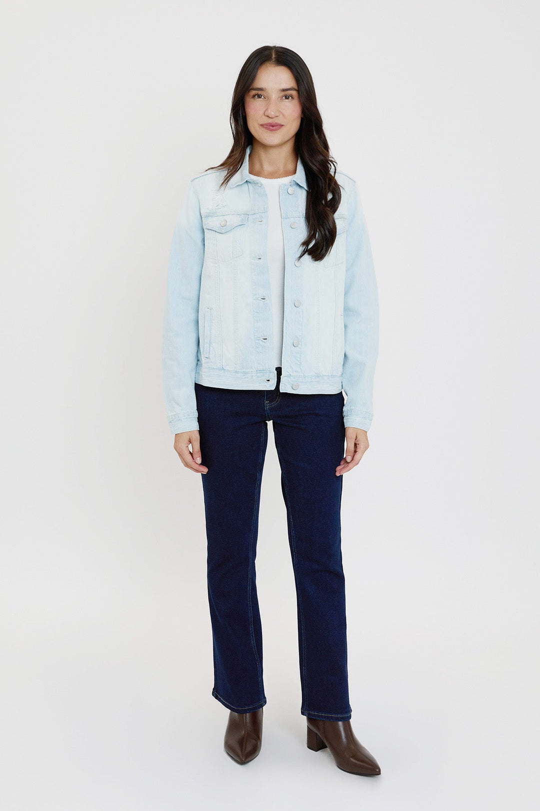 Women's Distressed Denim Jacket