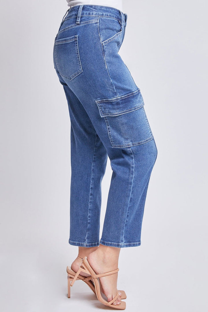 Women's  Cargo Mid Rise Pants