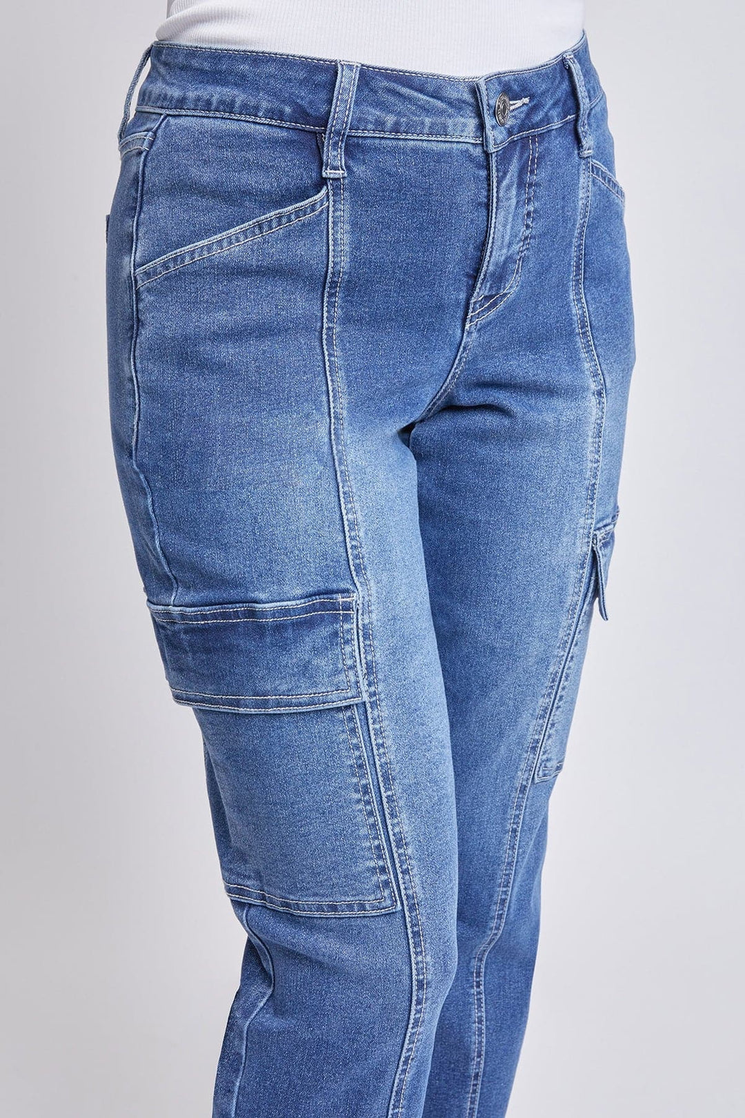 Women's  Cargo Mid Rise Pants