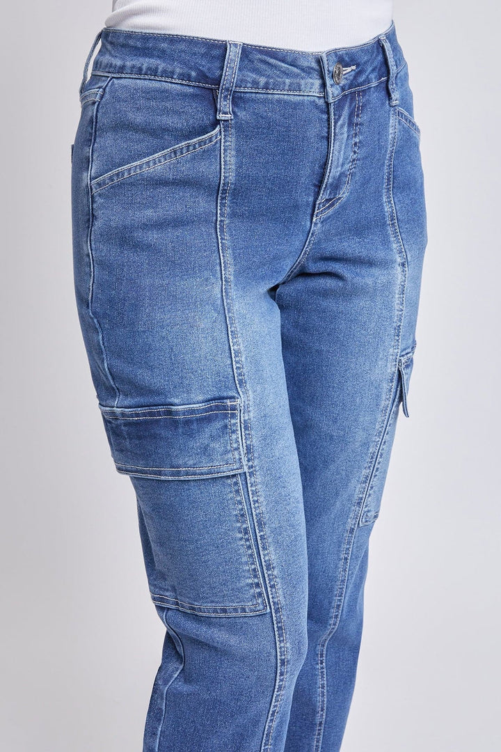 Women's  Cargo Mid Rise Pants