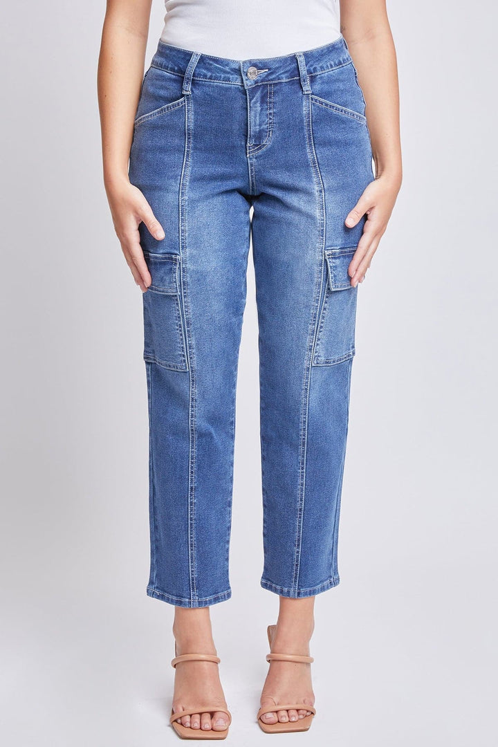 Women's  Cargo Mid Rise Pants