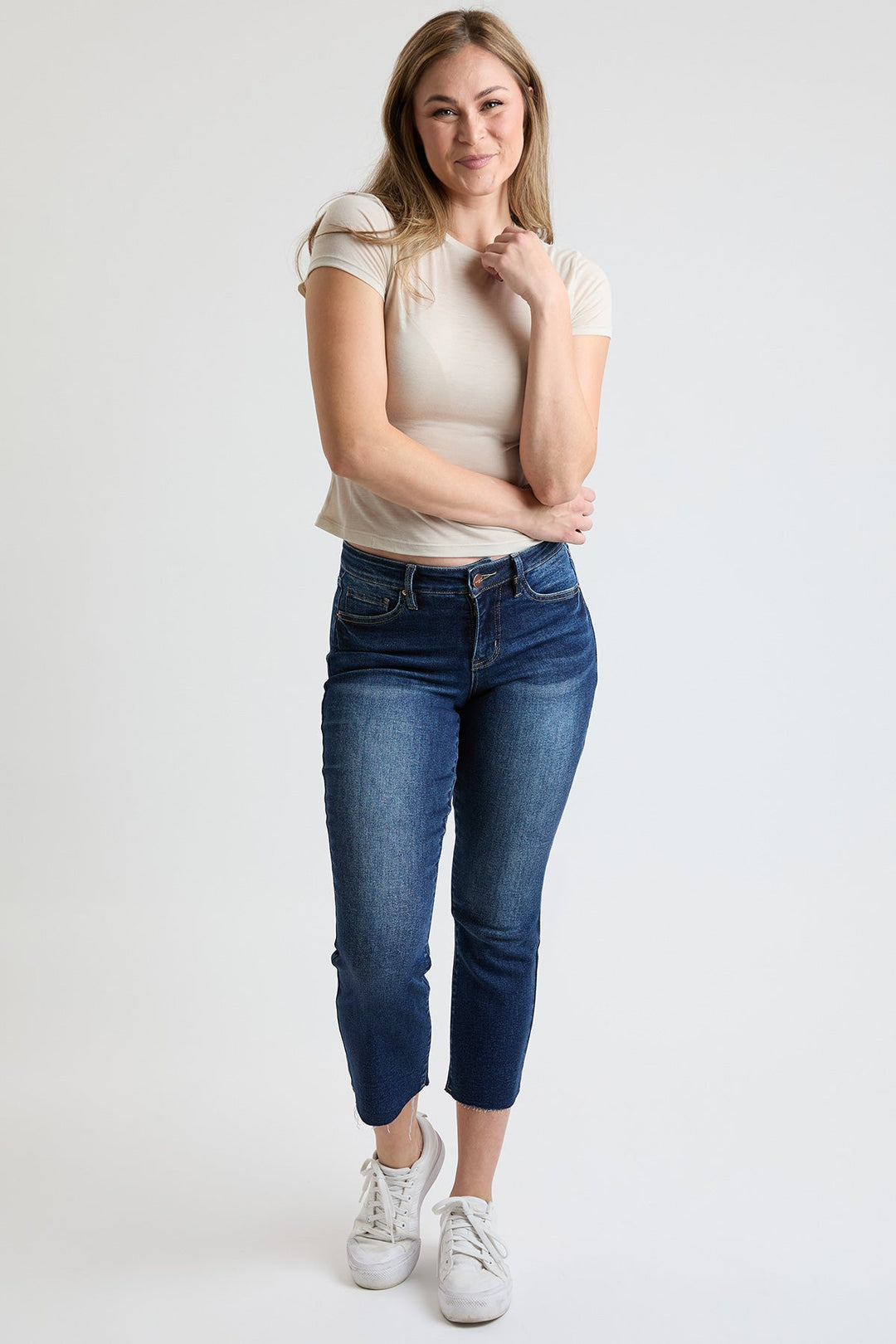 Women's Premium Stretch Cropped Kick Flare