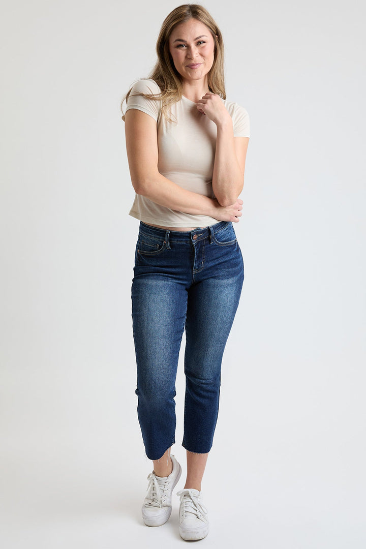 Women's Premium Stretch Cropped Kick Flare