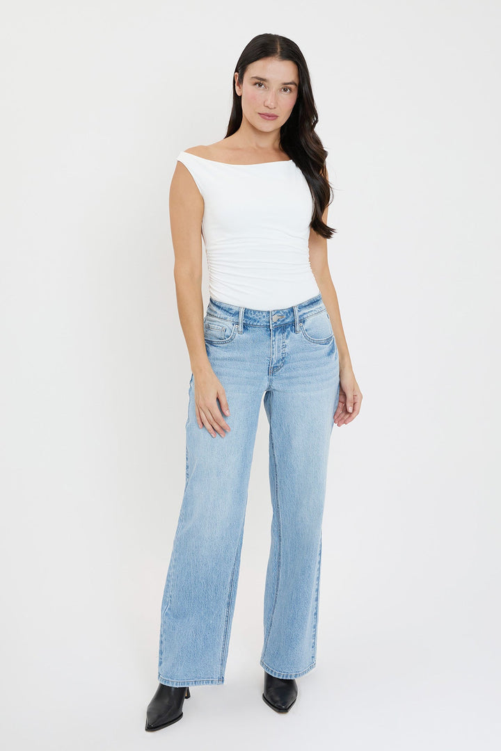 Women's Bella High Rise Wide Leg Jeans