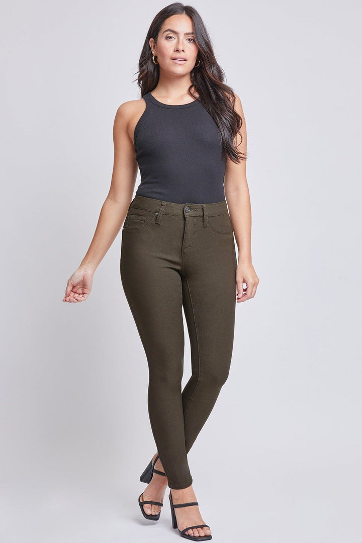Women's Hyperstretch Skinny Pants, Dark Olive