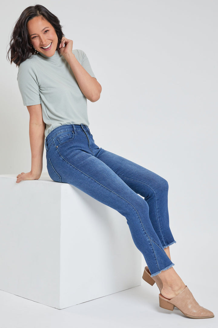 Women's Skinny  With Side Seam Insert Sustainable Jeans