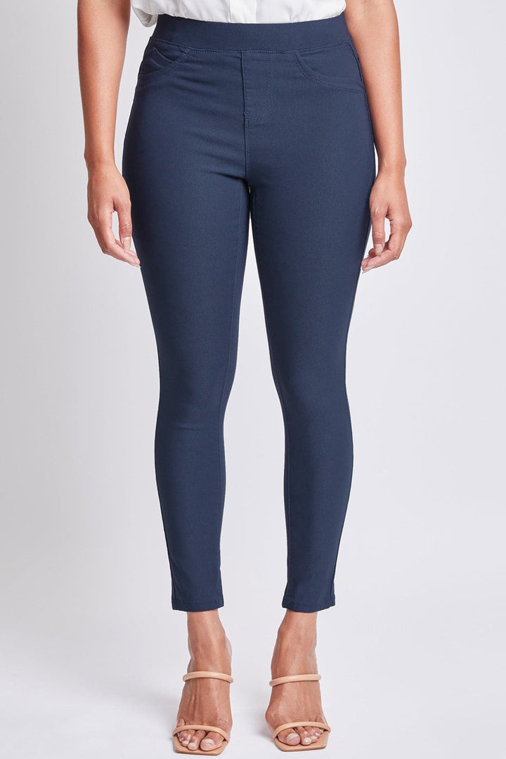 Women's Hyperstretch Mid Rise Jegging, Navy