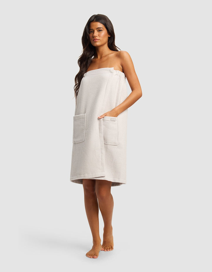 Waffle Bath Wrap