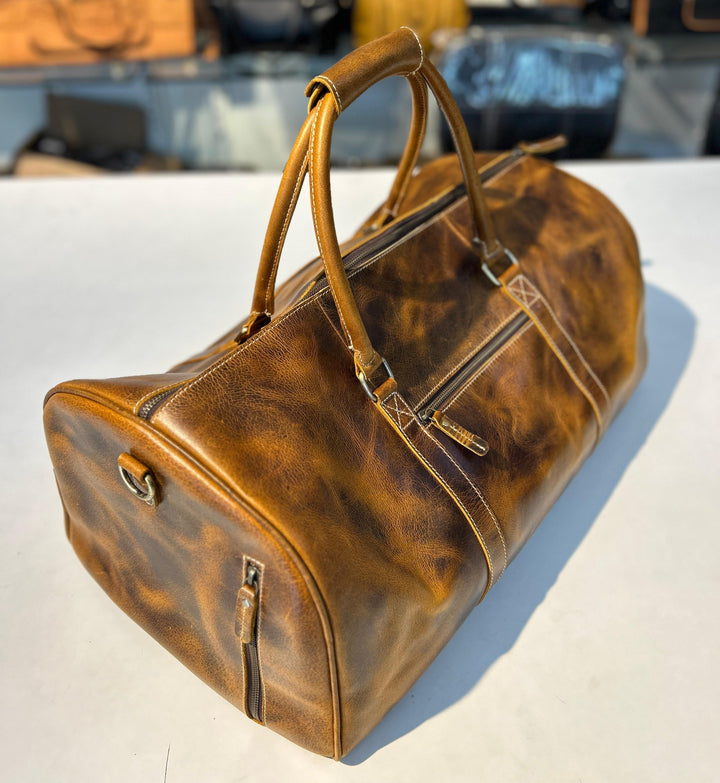 Roosevelt Full Grain Buffalo Leather Duffle