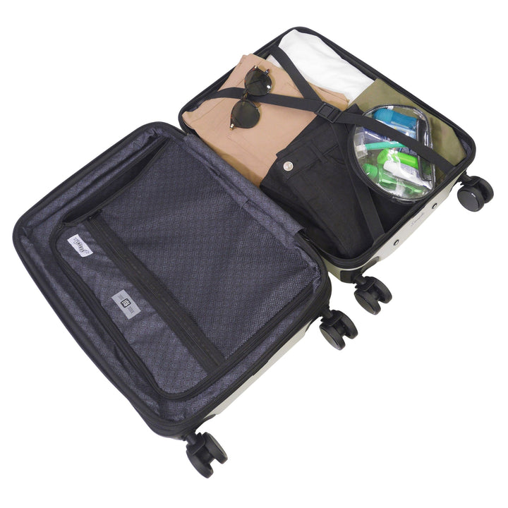 Sanrio Kuromi & My Melody 22.5" Hardside Carry-On Spinner by FŪL